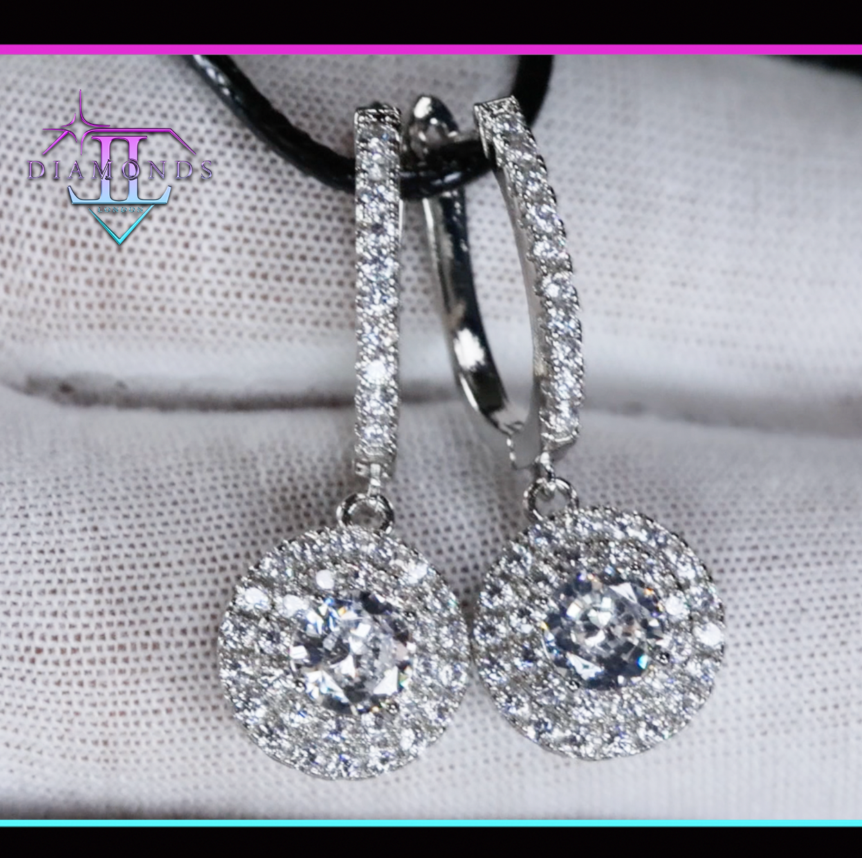 Womens Diamond Earrings