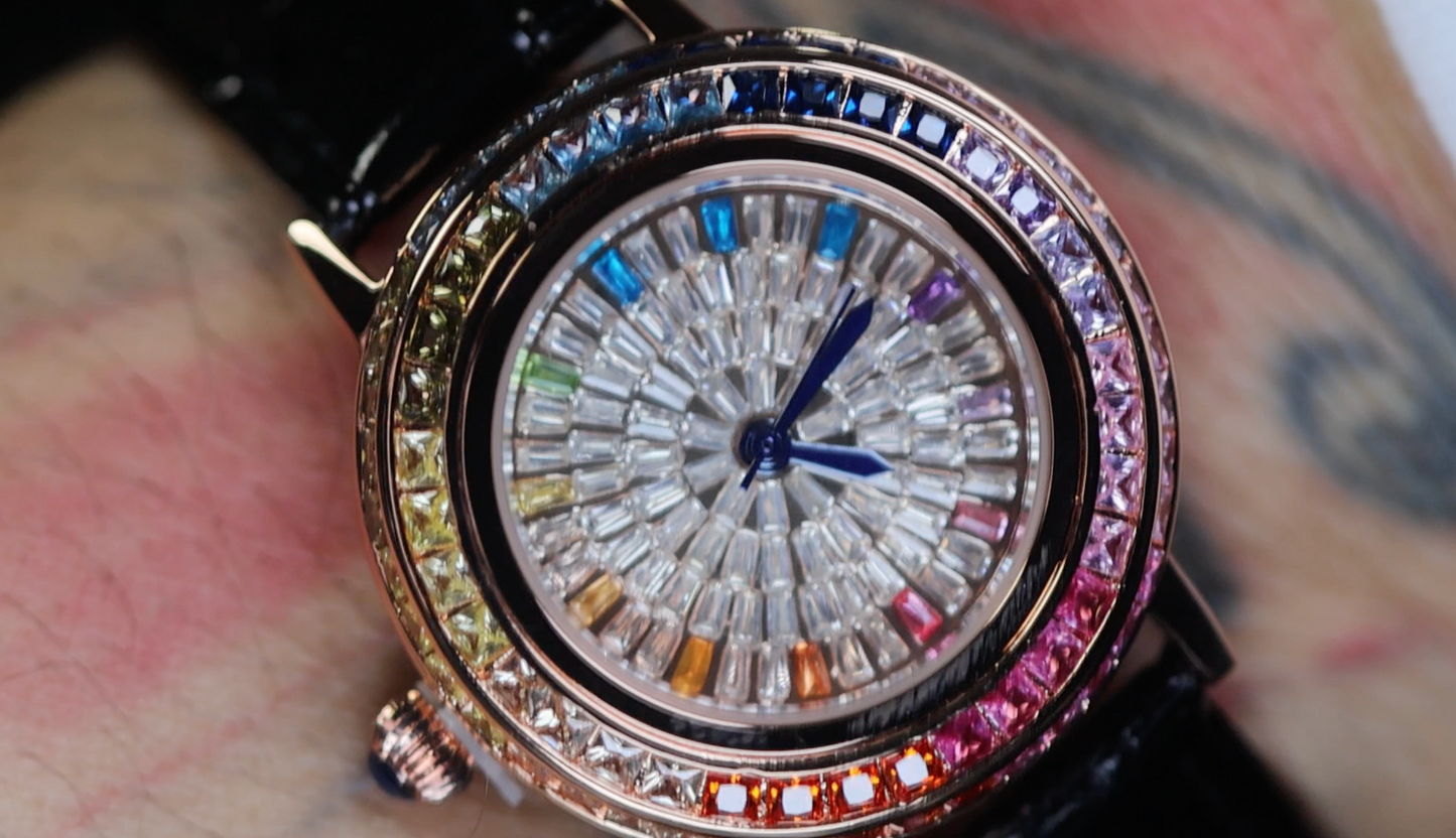 Rainbow Diamond Watch