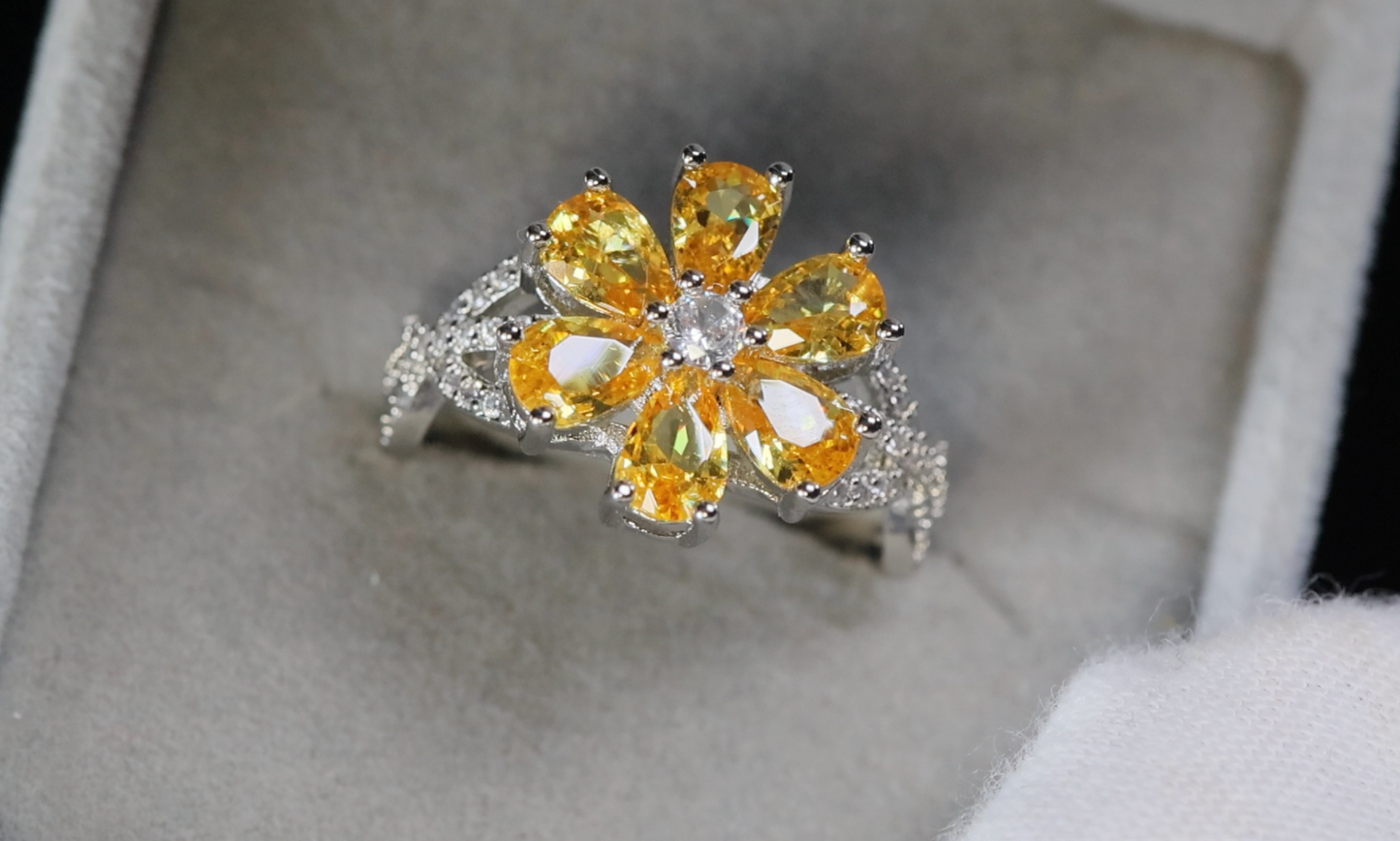 Yellow Diamond Ring
