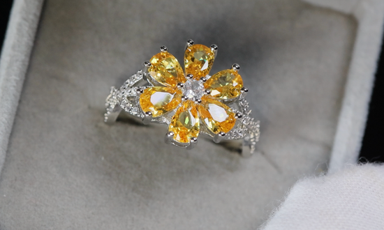 Yellow Diamond Ring