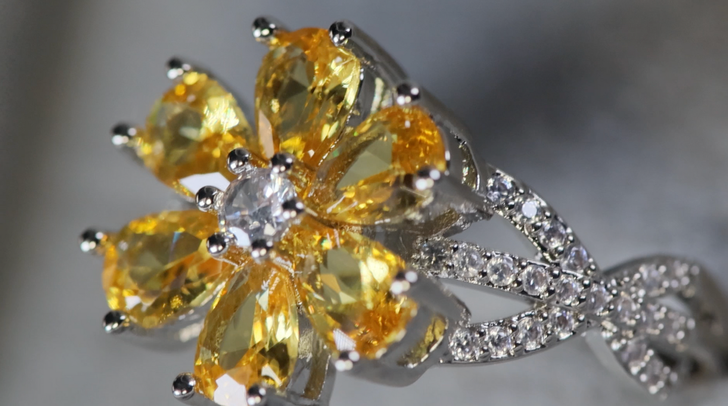 Yellow Diamond Ring