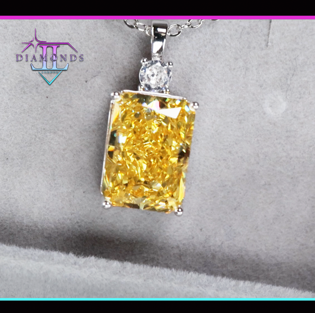 Yellow Diamond Pendant