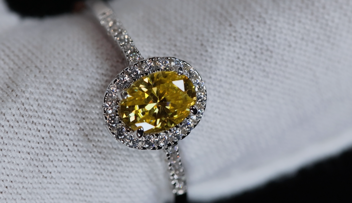 Yellow Diamond Ring