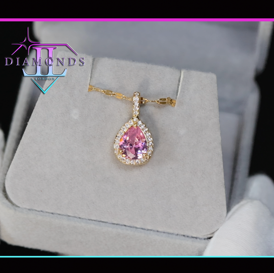 Pink Diamond Pendant