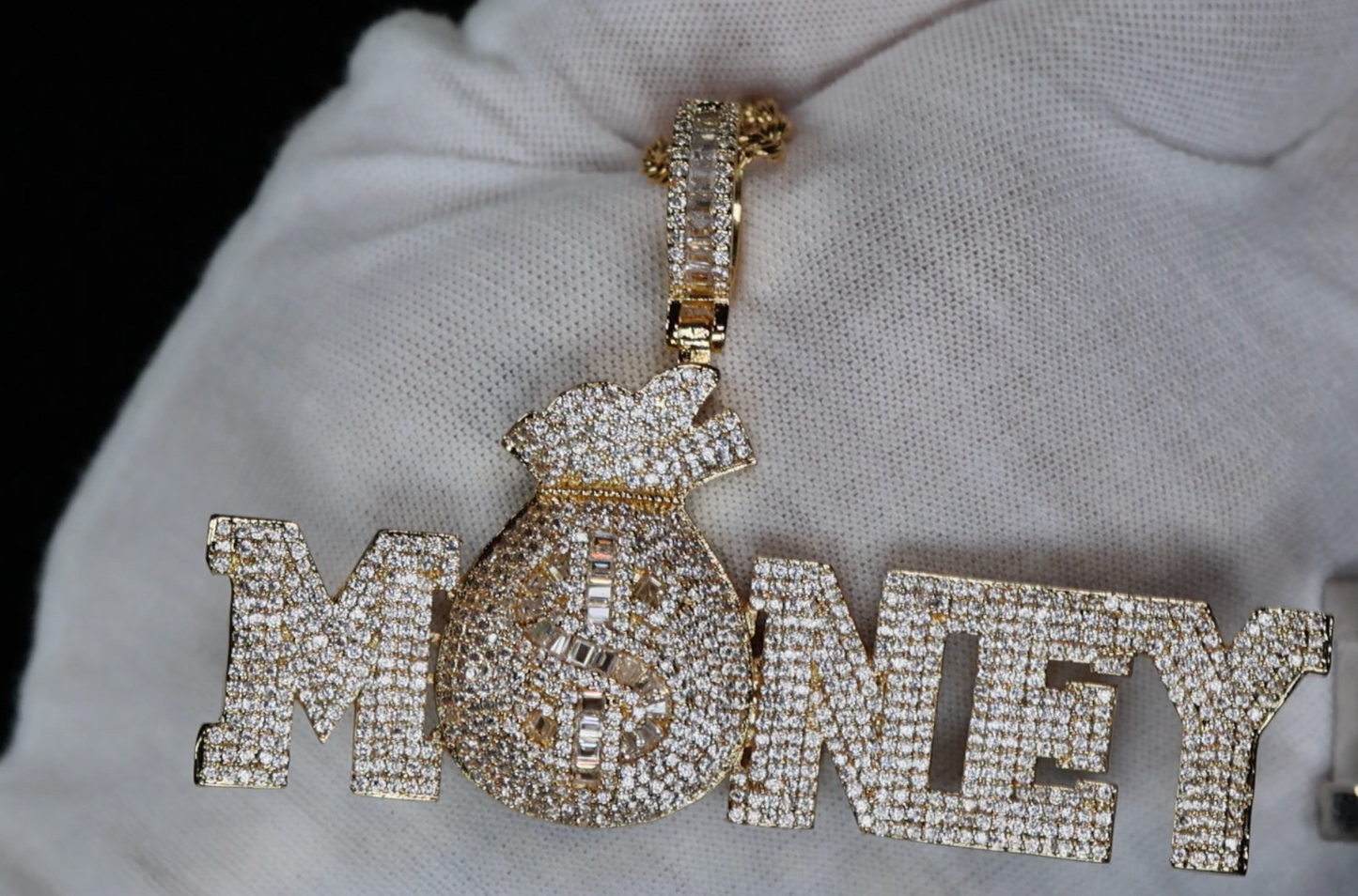 iced out pendant