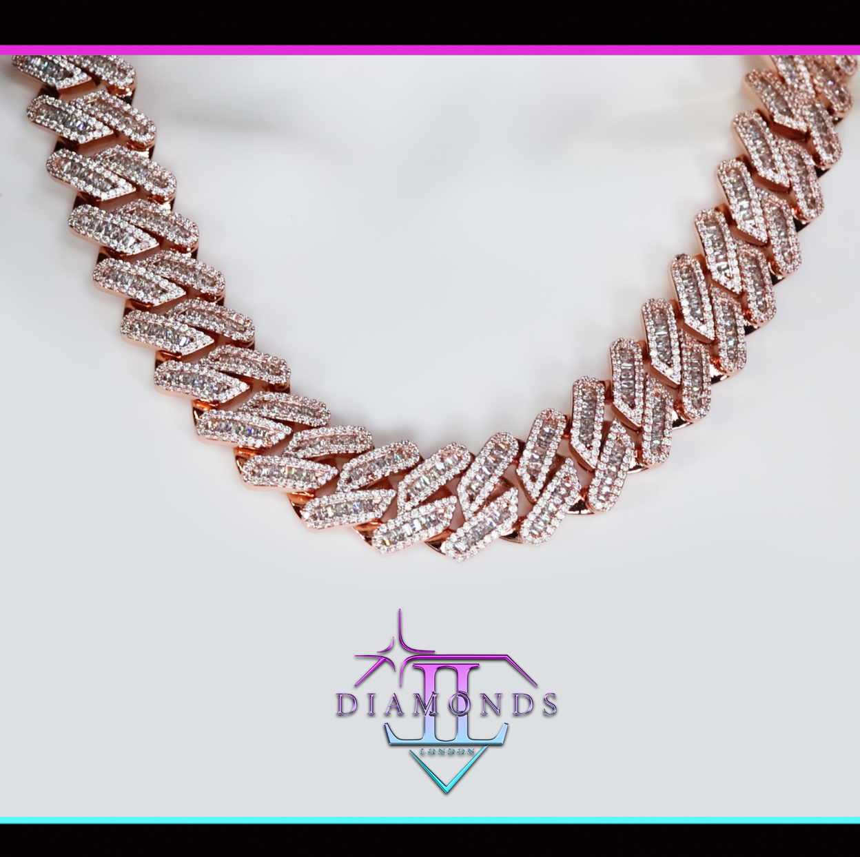 Rose Gold Cuban Link Chain