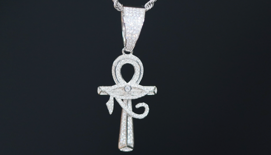 Moissanite Ankh Pendant