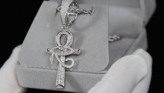 Moissanite Ankh Pendant