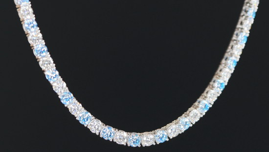 moissanite hip hop chain