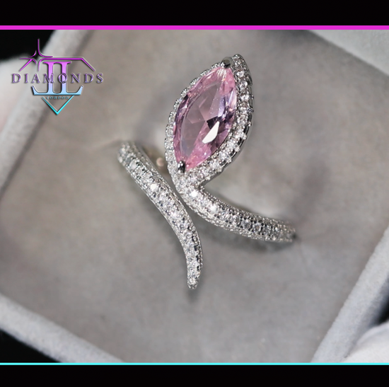 Pink Diamond Ring