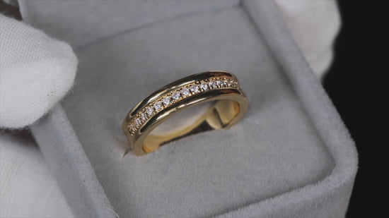 gold diamond wedding ring