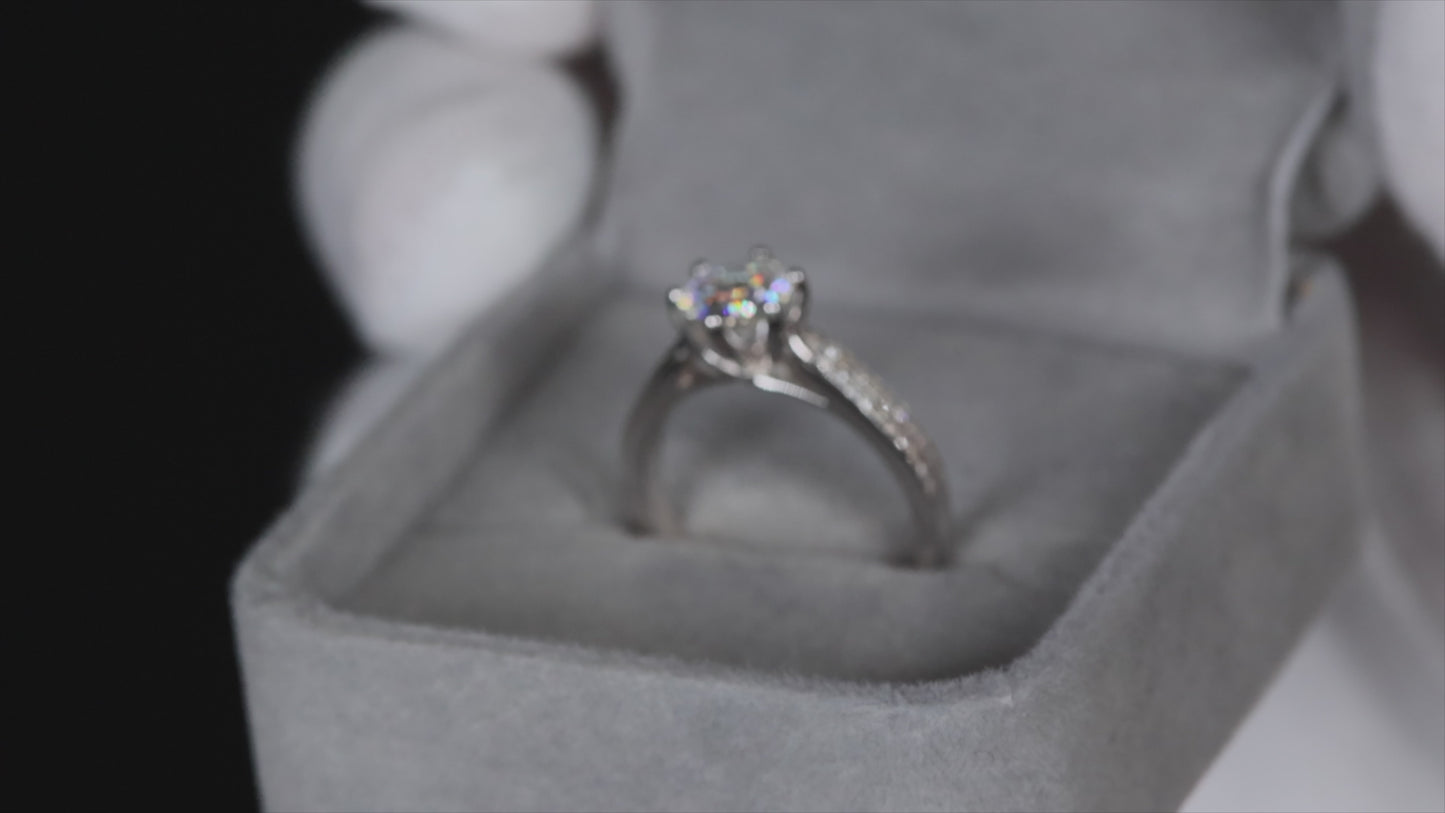 Moissanite Ring For Women