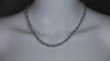 Green Diamond Tennis Necklace