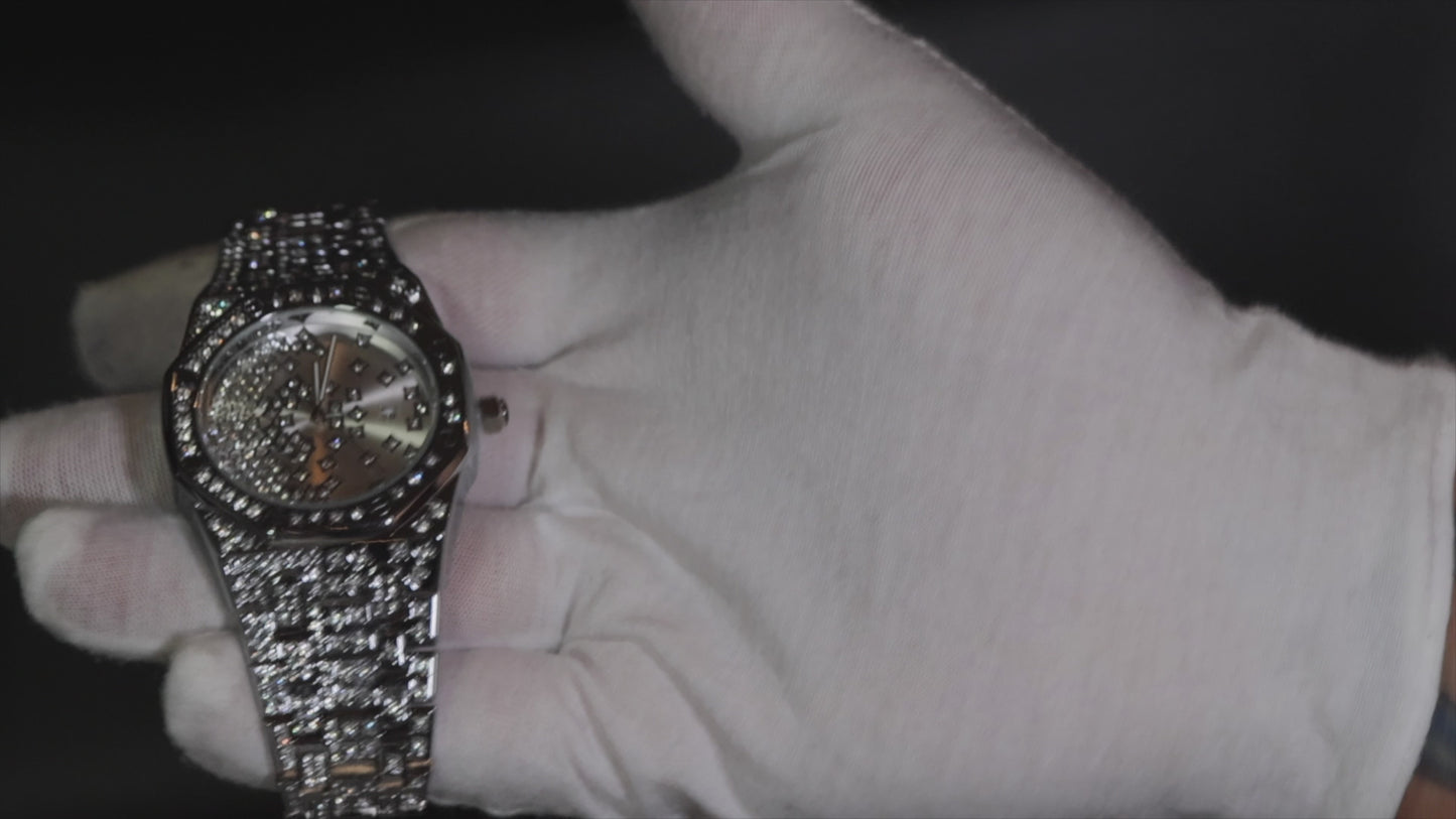 Iced Out Watch | Iced Watch | Mens Iced Out Watch | Hip Hop Watch | Diamond Watches