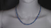 Blue Diamond Tennis Necklace