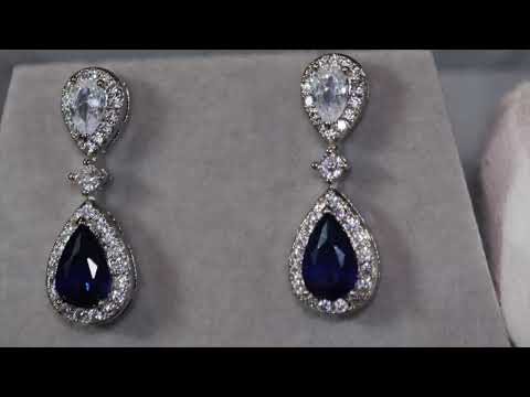 Sapphire Blue Earrings