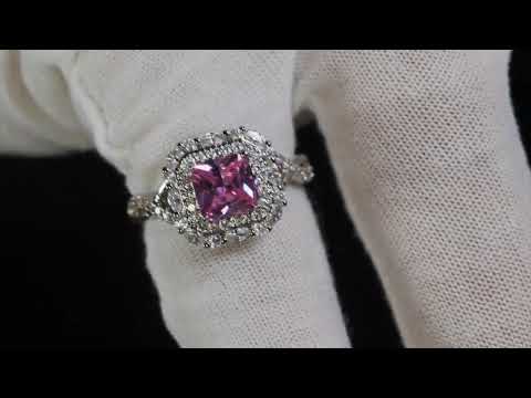 Pink Diamond Ring
