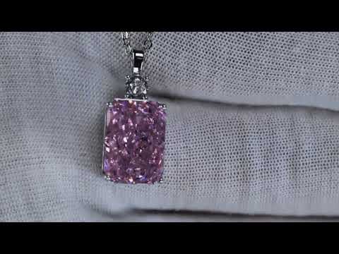 Pink Diamond Pendant