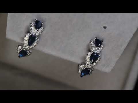 Sapphire Blue Earrings