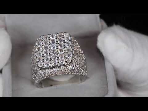 Mens Diamond Hip Hop Ring