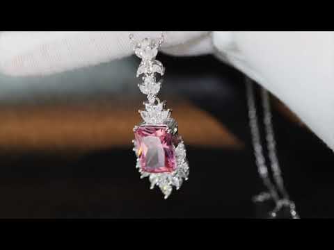 Pink Diamond Pendant