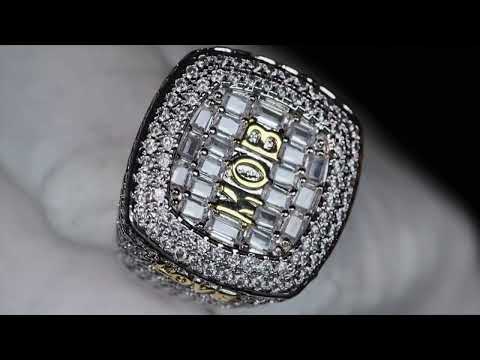 Iced Out Superbowl Ring