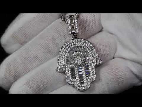 Load and play video in Gallery viewer, Hamsa Pendant
