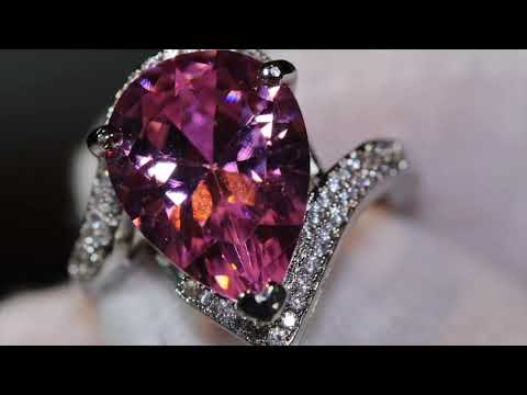 Load and play video in Gallery viewer, Pink Diamond Ring
