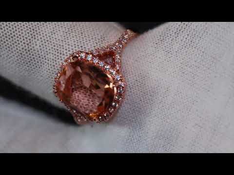 Load and play video in Gallery viewer, Rose Gold Wedding Ring
