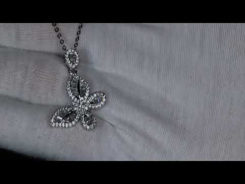 Diamond Butterfly Pendant