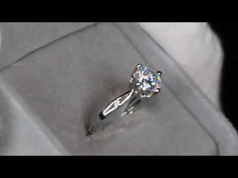 Womens Diamond Engagement Ring