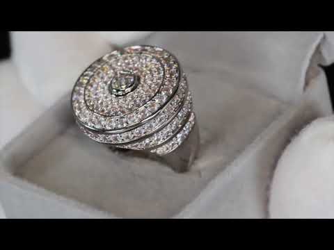 Load and play video in Gallery viewer, Mens Big Iced Out Ring
