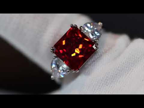 Red Diamond Ring