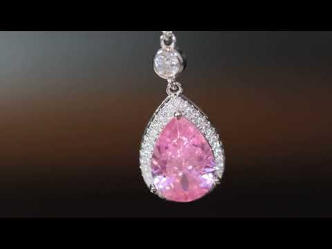 Pink Diamond Necklace