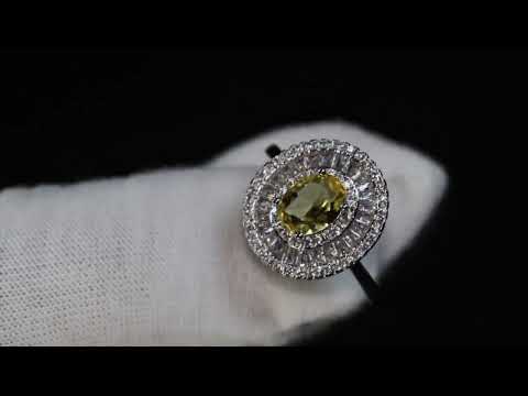 Load and play video in Gallery viewer, Yellow Diamond Ring
