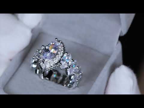 Load and play video in Gallery viewer, Big Iced Out Ring
