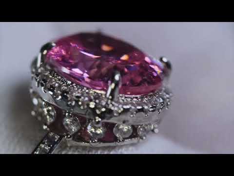 Women's Pink Diamond Ring