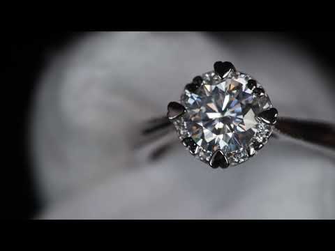 Moissanite Diamond Ring