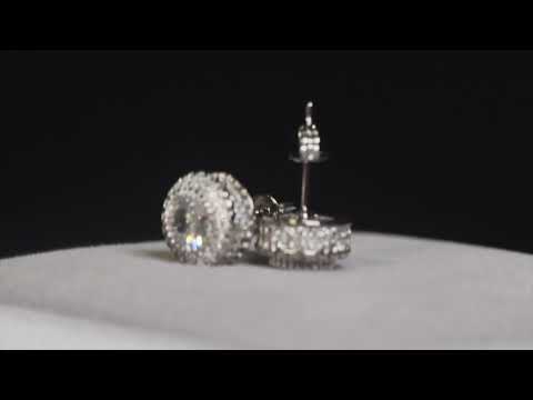 Iced Out Ear Studs