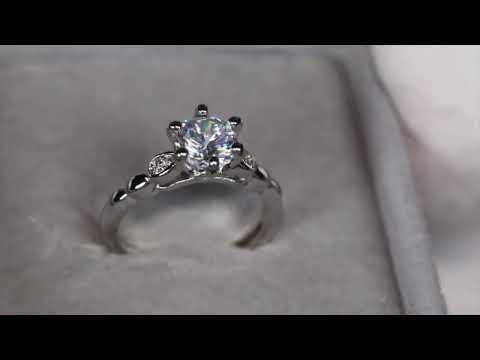 Womens Diamond Engagement Ring