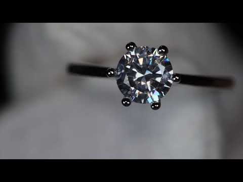 Load and play video in Gallery viewer, Womens Diamond Engagement Ring
