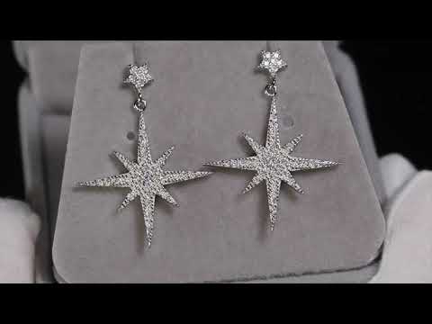 Diamond Star Earrings