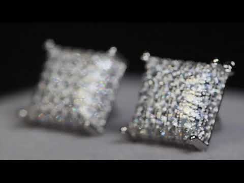 Iced Out Ear Studs