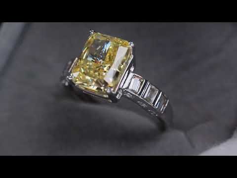 Yellow Diamond Ring