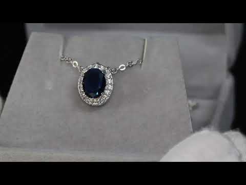 Sapphire Blue Pendant