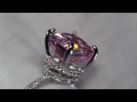 Load and play video in Gallery viewer, Pink Diamond Ring
