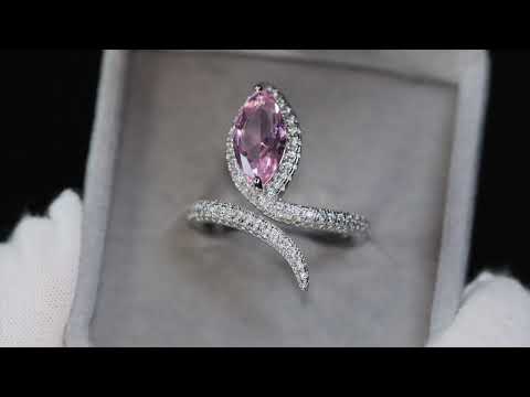 Load and play video in Gallery viewer, Pink Diamond Ring
