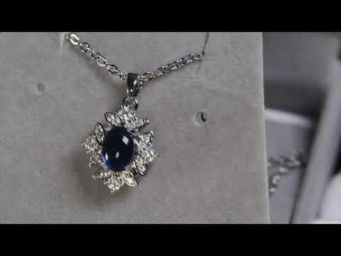 Blue Diamond Pendant
