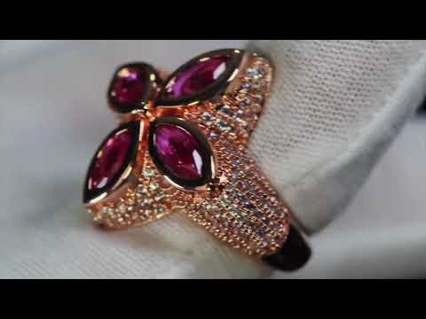 Load and play video in Gallery viewer, Men&amp;#39;s Rose Gold Ring
