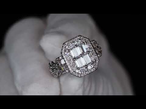 Load and play video in Gallery viewer, Iced out rings uk
